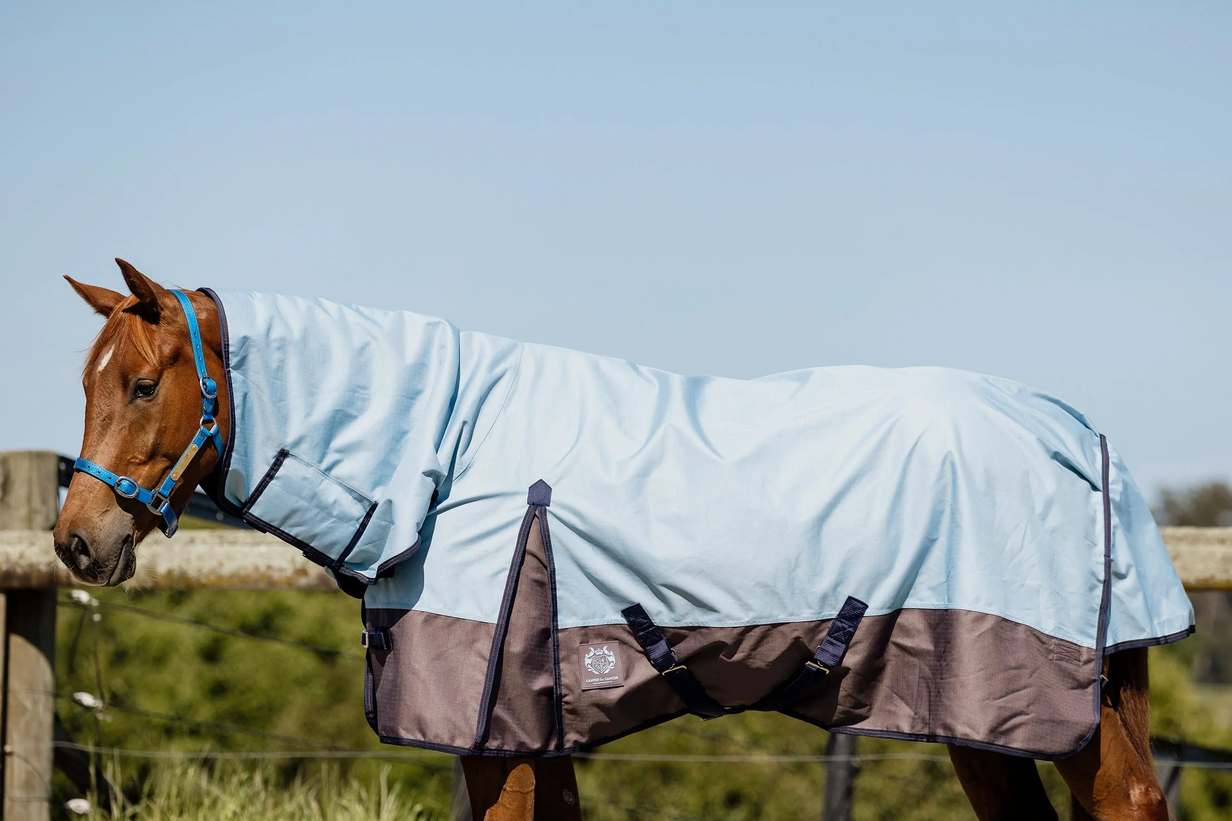 2024 1200D No Fill Spacer Lined Baby Blue Combo (Pony)