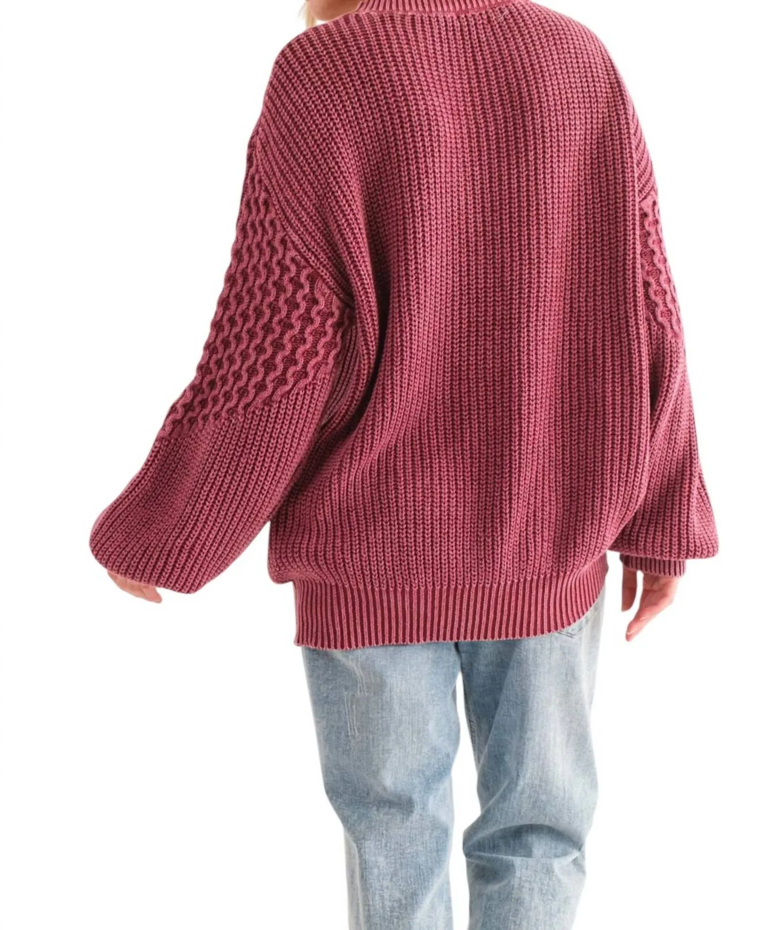 And The Why - Classic Feelings Textured Sweater