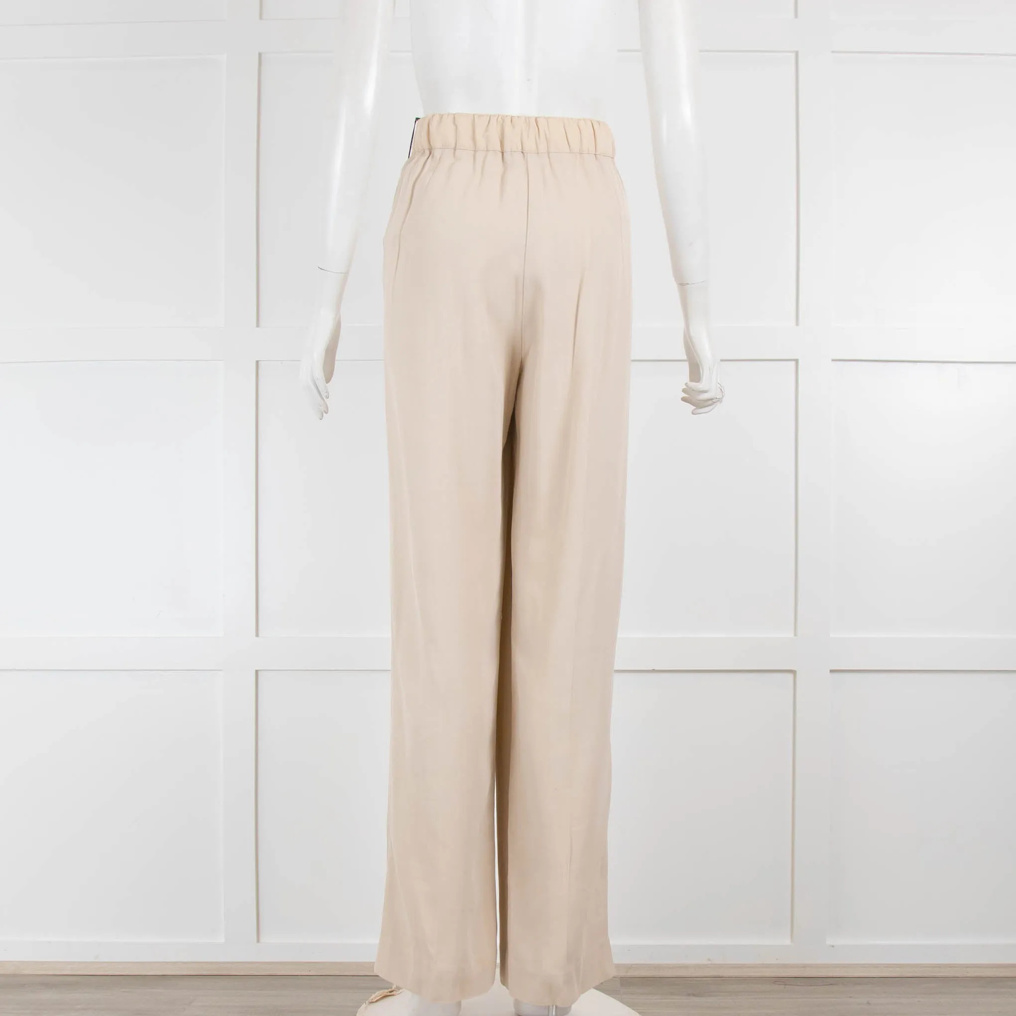 Bassike Drawstring Poplin Tailored Pant