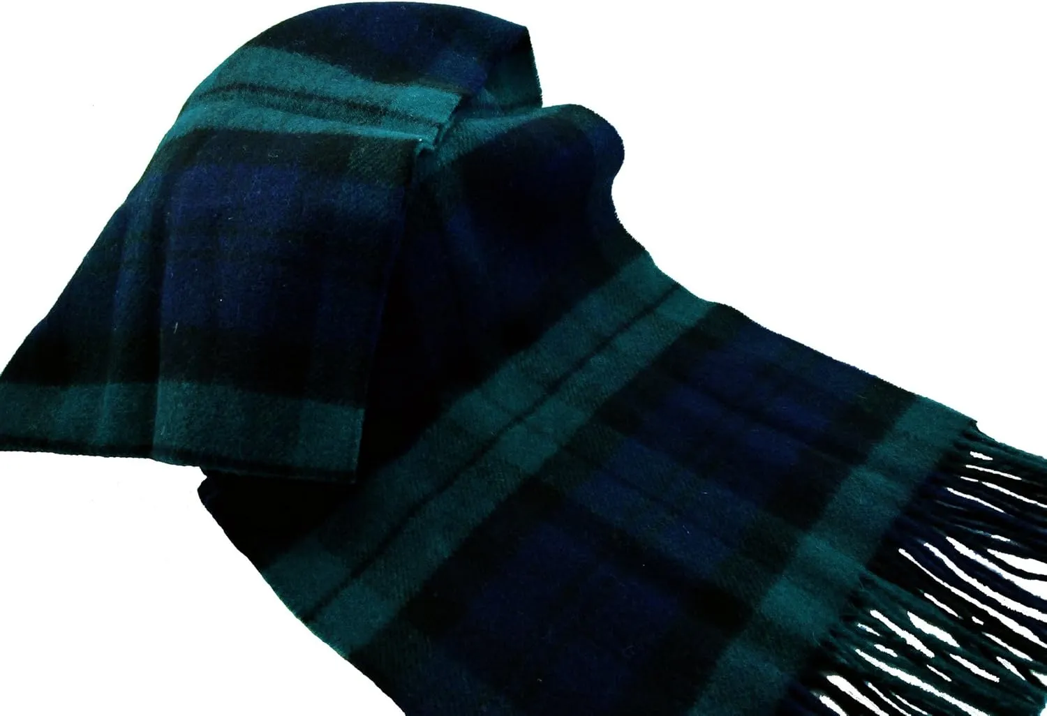 Biddy Murphy 100% Irish Lambswool Plaid Scarf, Soft & Warm, Celtic Tartan Pattern, Imported