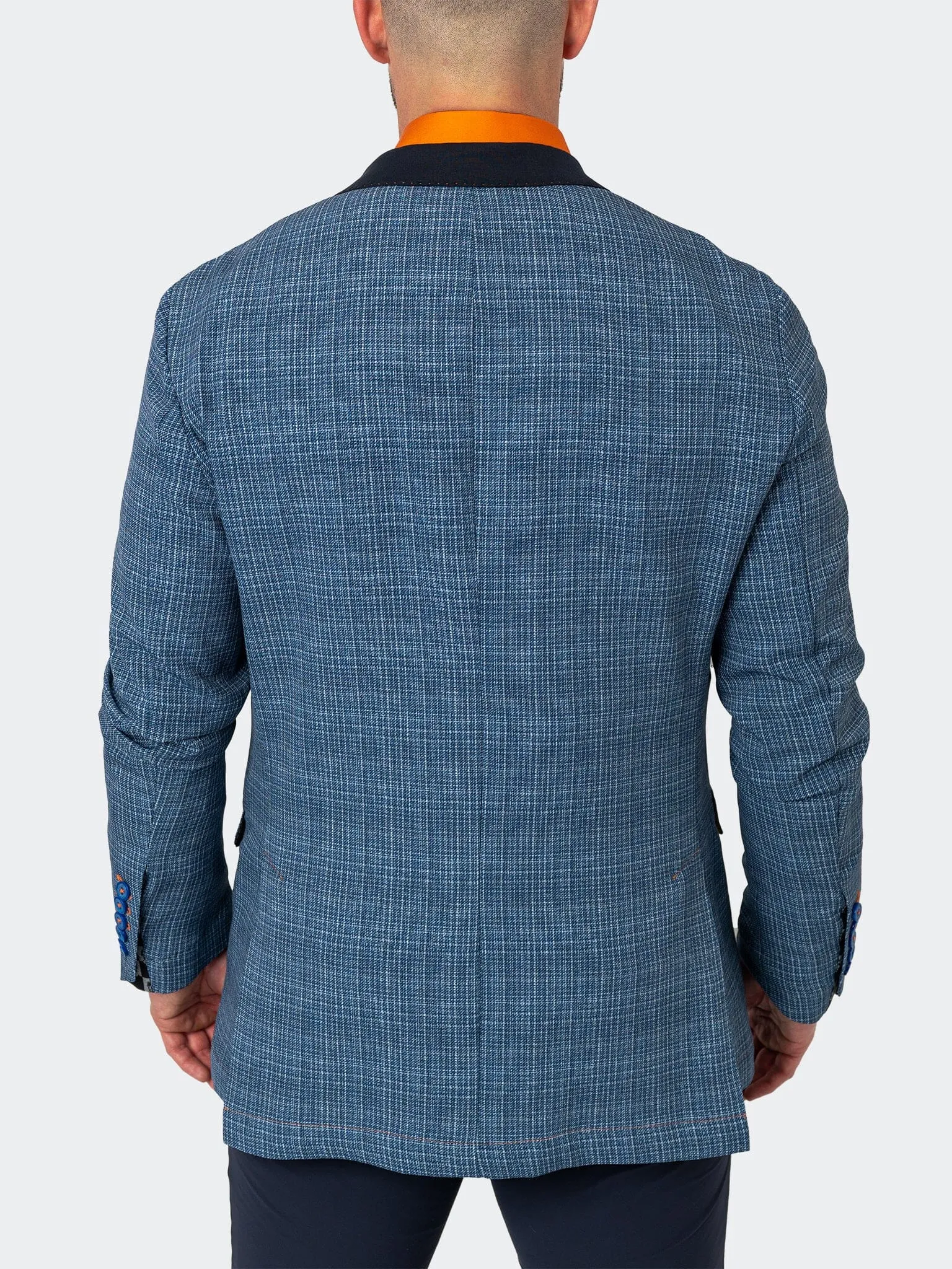 Blazer Unconstructed Preppy Blue