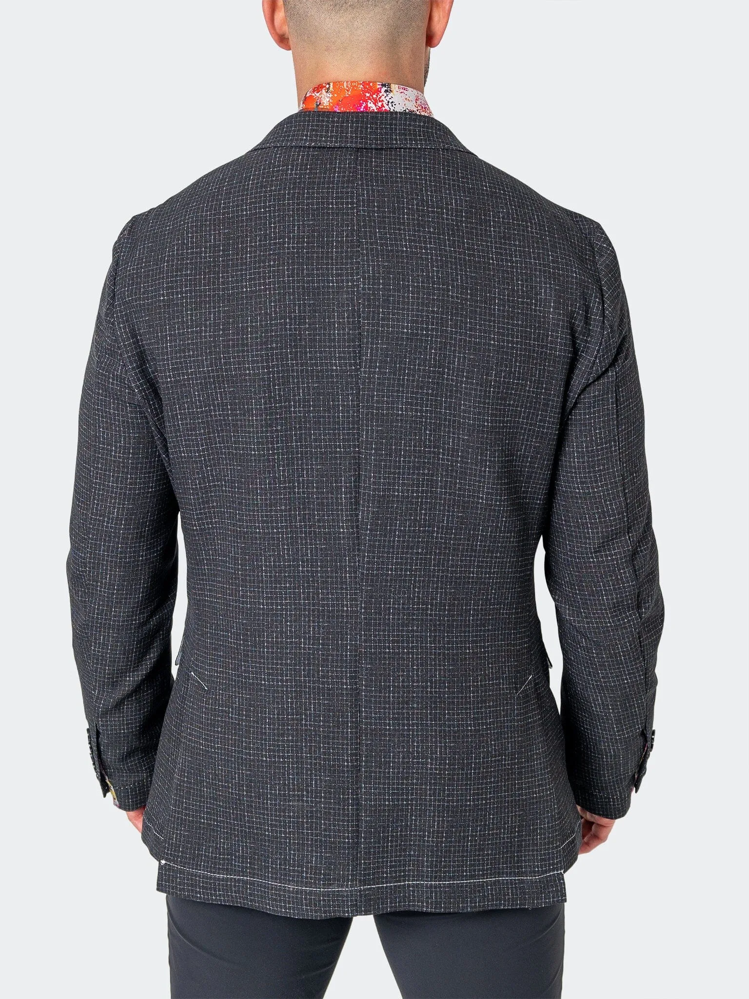 Blazer Unconstructed Squared Black