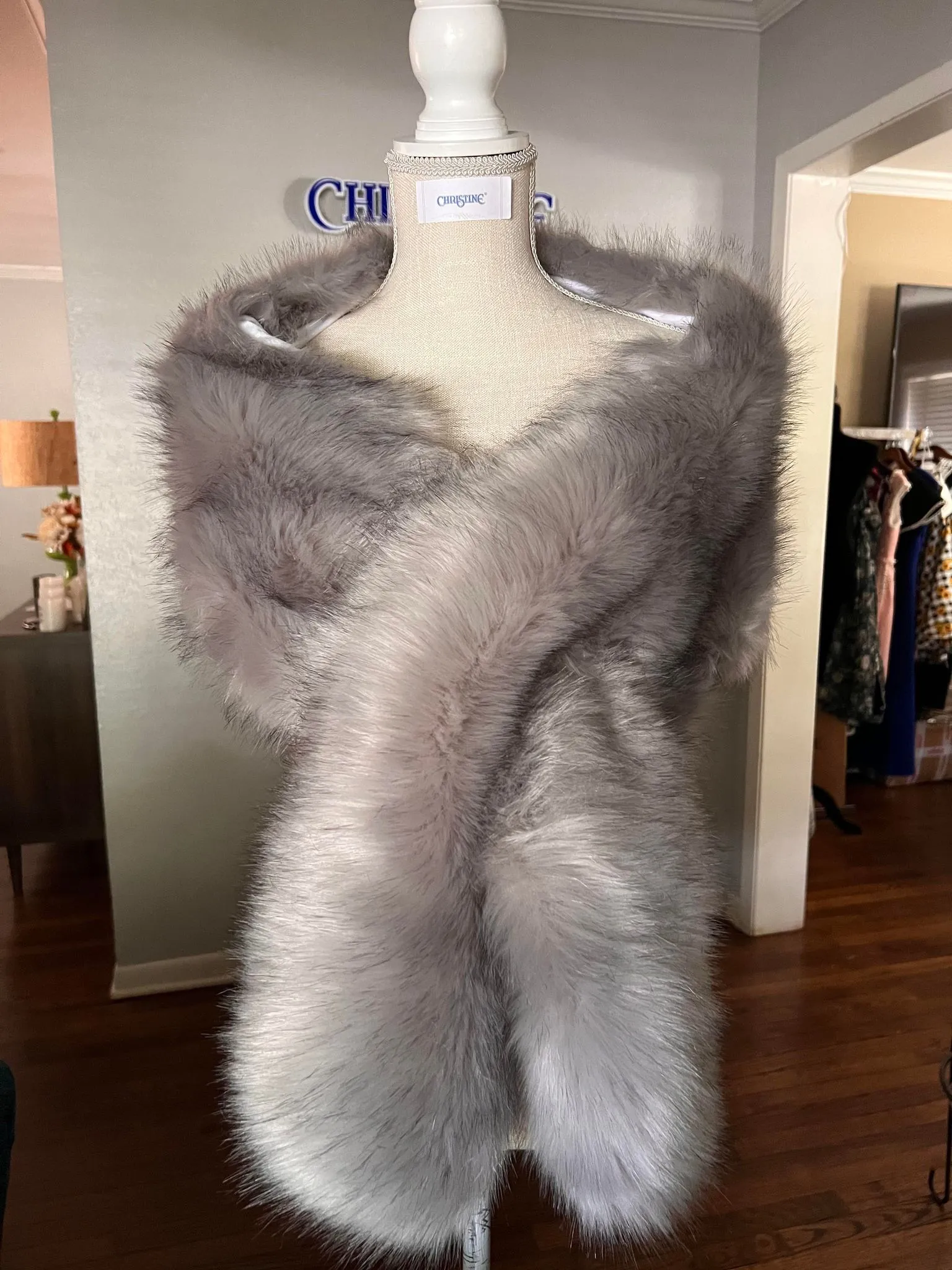 Capes in soft fur