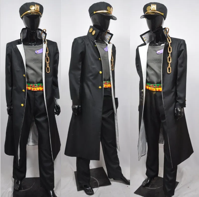 Custom Size - JOJO'S Bizzare Adventure Kujo Jotaro cosplay Part 3 - Stardust Crusaders