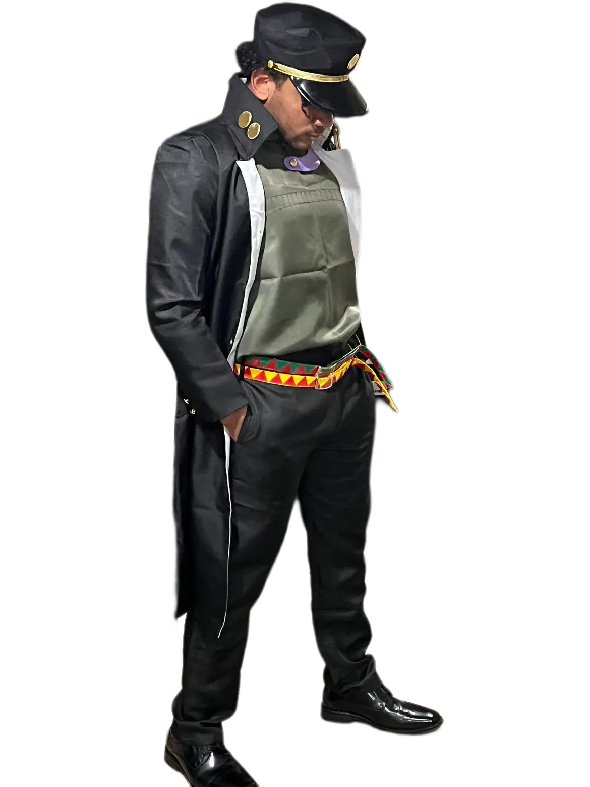 Custom Size - JOJO'S Bizzare Adventure Kujo Jotaro cosplay Part 3 - Stardust Crusaders