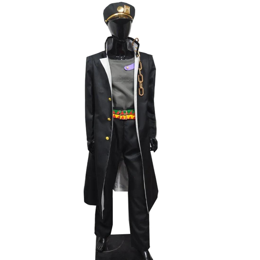Custom Size - JOJO'S Bizzare Adventure Kujo Jotaro cosplay Part 3 - Stardust Crusaders