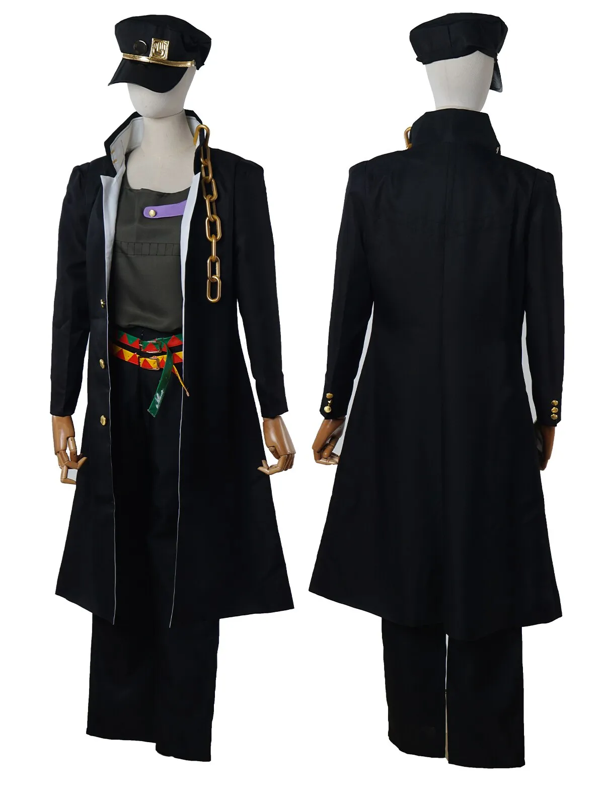 Custom Size - JOJO'S Bizzare Adventure Kujo Jotaro cosplay Part 3 - Stardust Crusaders