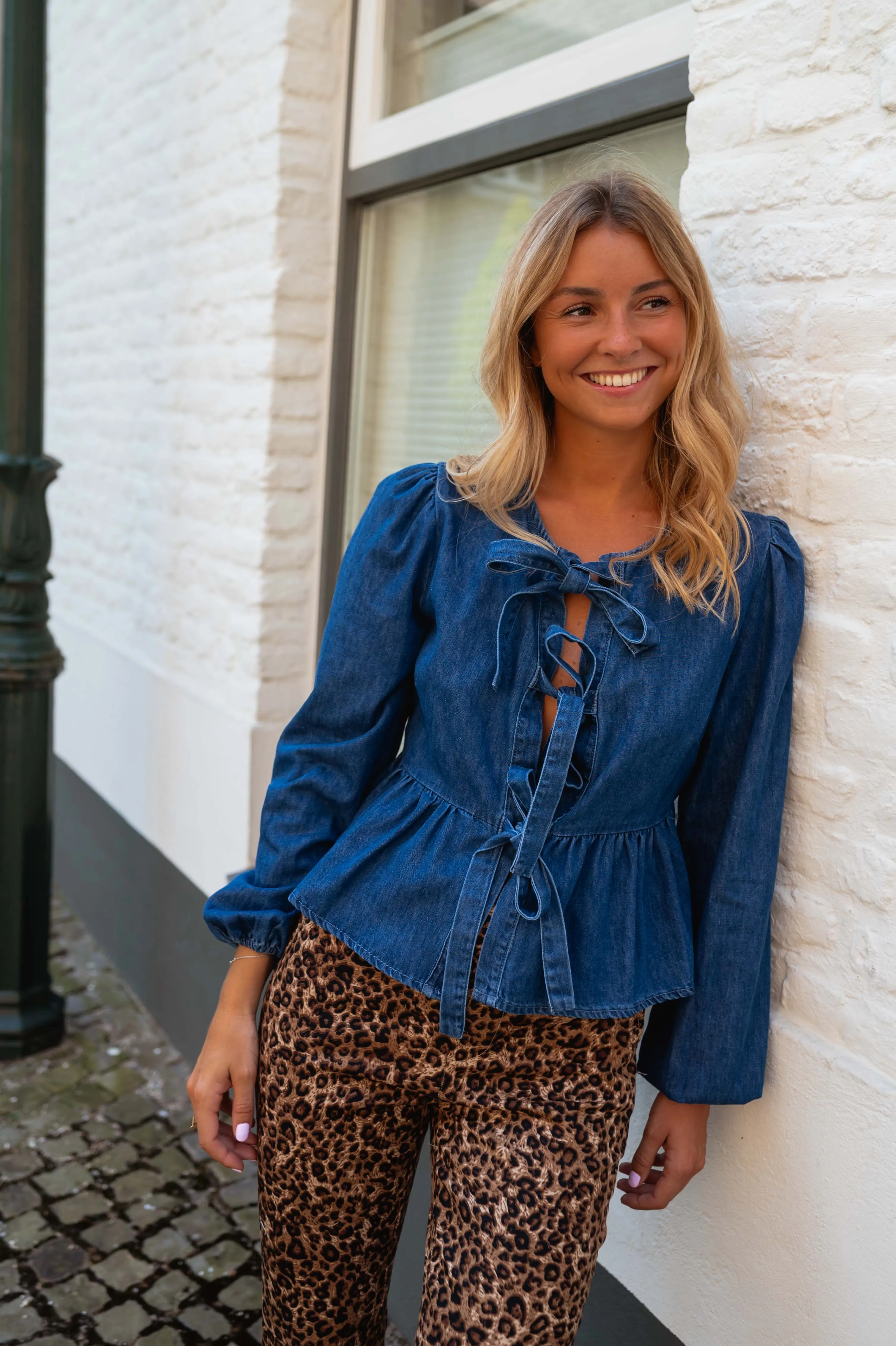 Denim Nyma Blouse