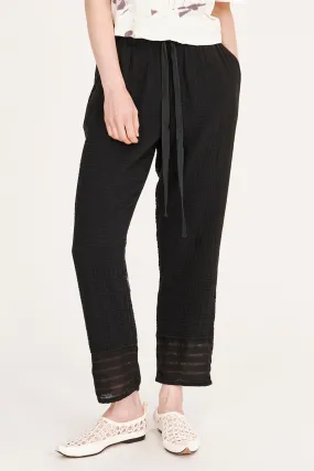 Gauze Black Overland Pant