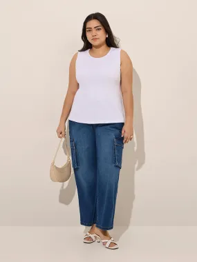 Gia Blue Straight - Fit High - Rise Jeans