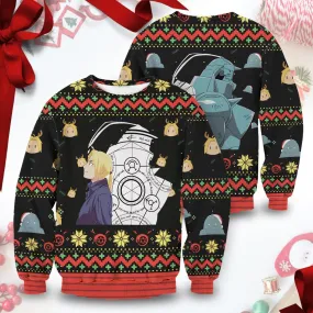 Giftngon - Fullmetal Christmas Unisex Wool Sweater