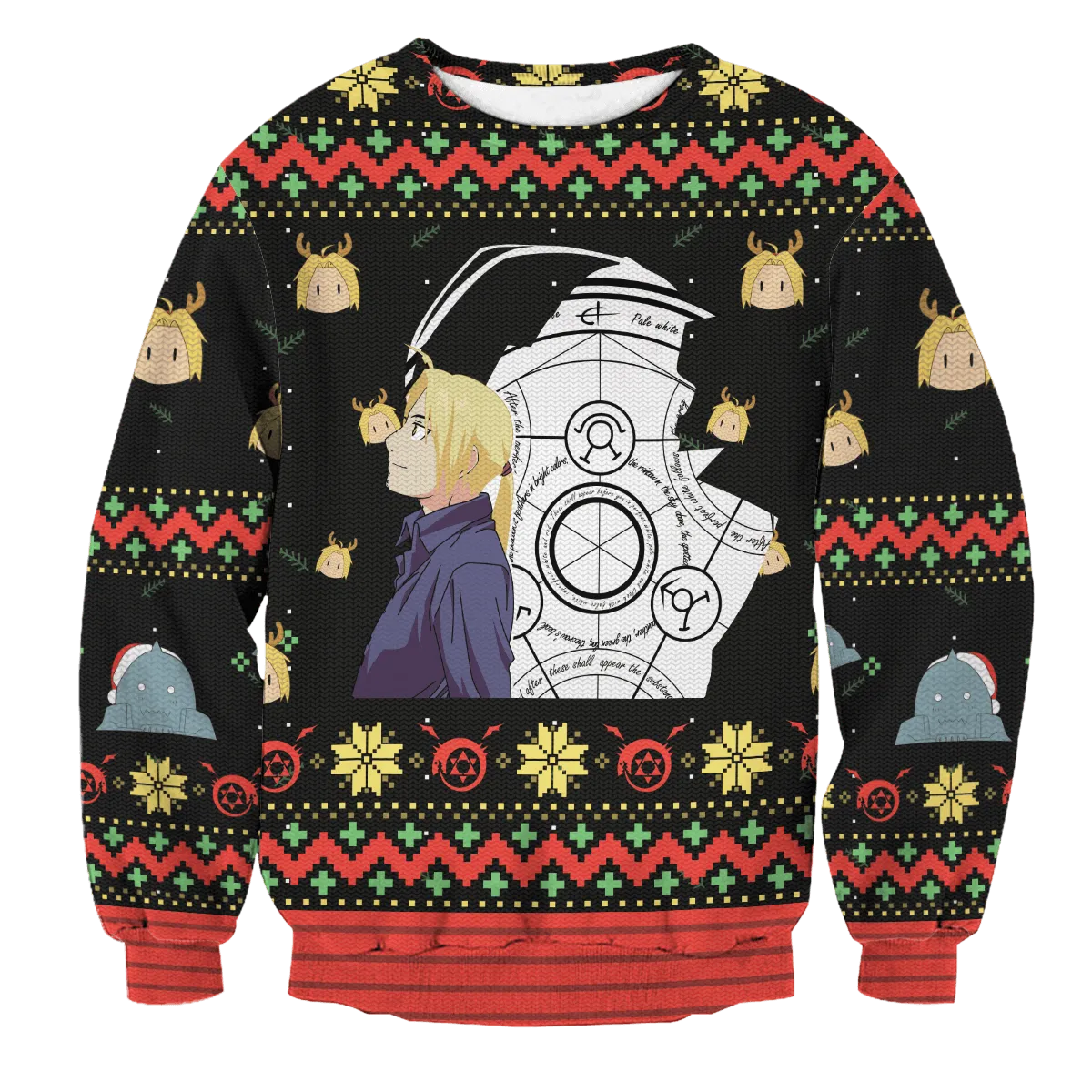 Giftngon - Fullmetal Christmas Unisex Wool Sweater