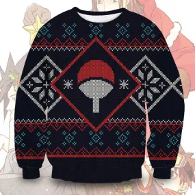 Giftngon - Uchiha Clan Unisex Wool Sweater