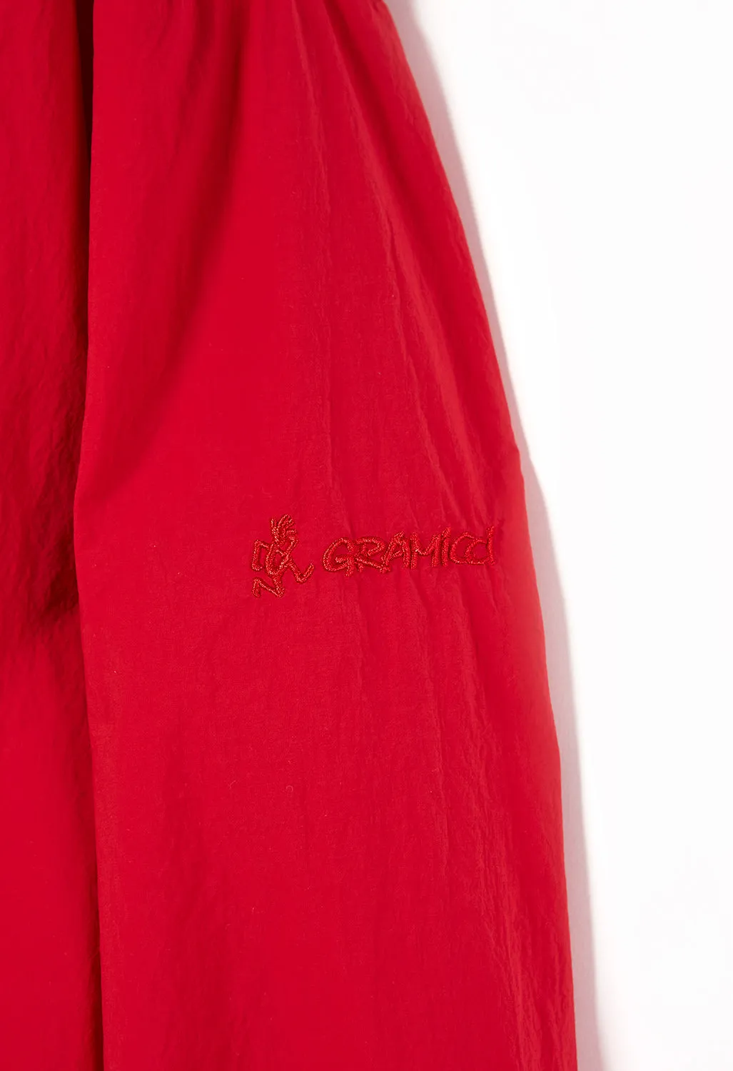 Gramicci Light Nylon Anorak Parka Jacket - Red