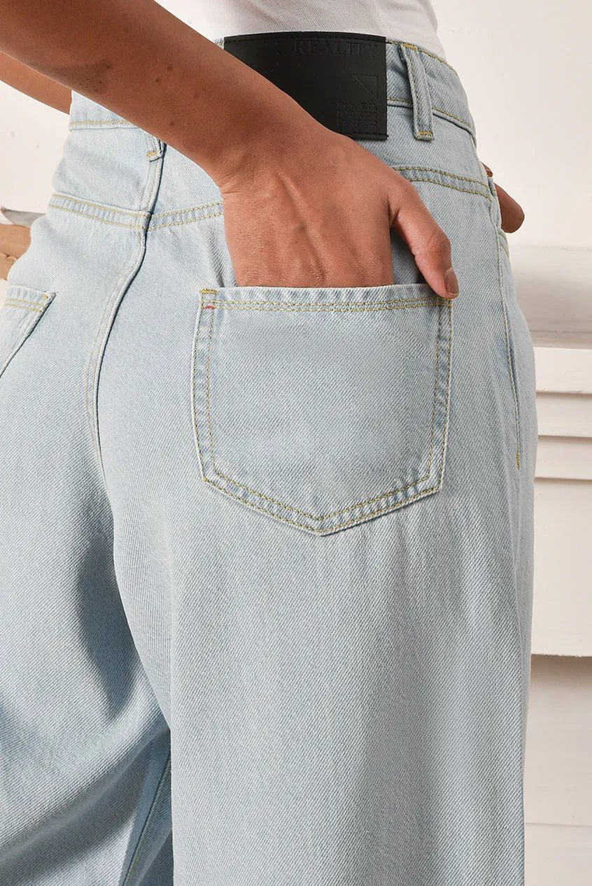 Ladies Wide Leg Jeans