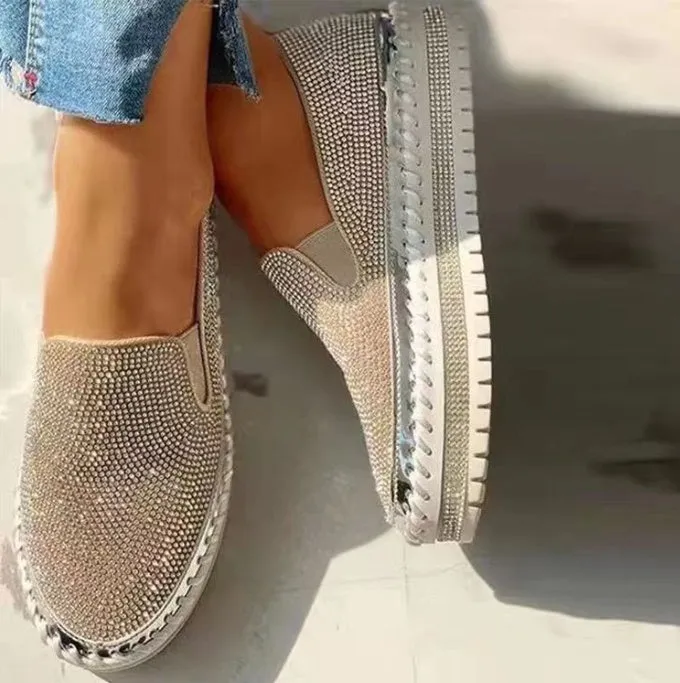 Luna Sparkly Casual Loafers
