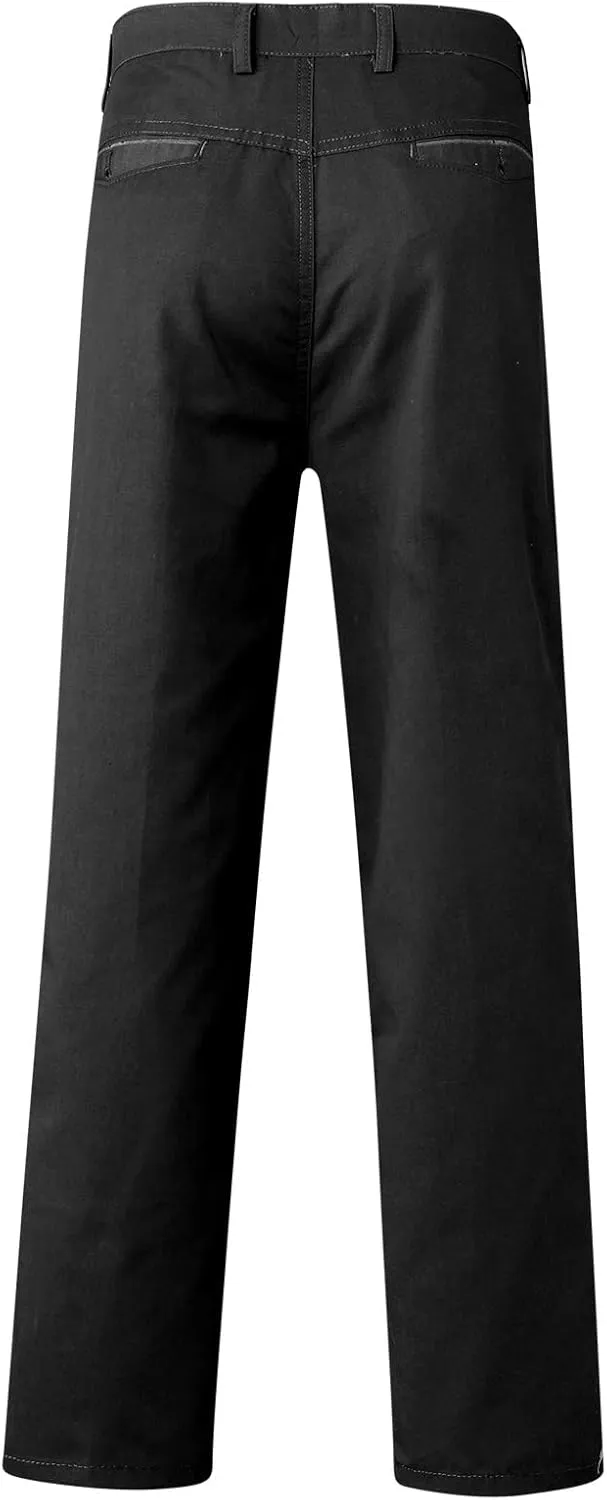 Men's Mens Solid Color Pants Simple Business Straight Suit Pants Breathable Athletic Sport Clothes Fresh Trousers