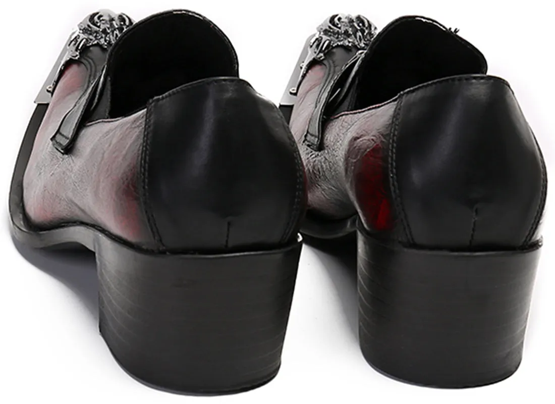 Men's Metal Tip Western Loafers