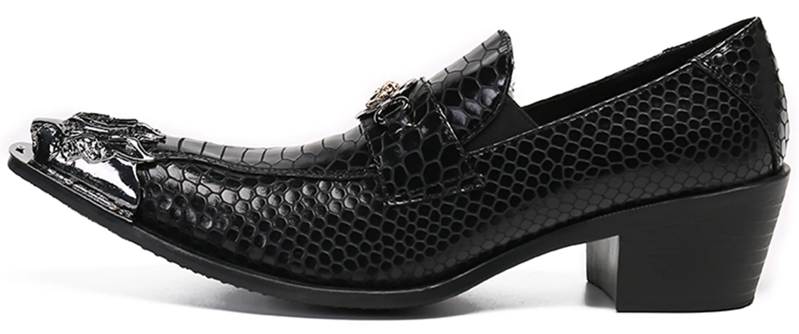 Men's Metal Tip Western Loafers