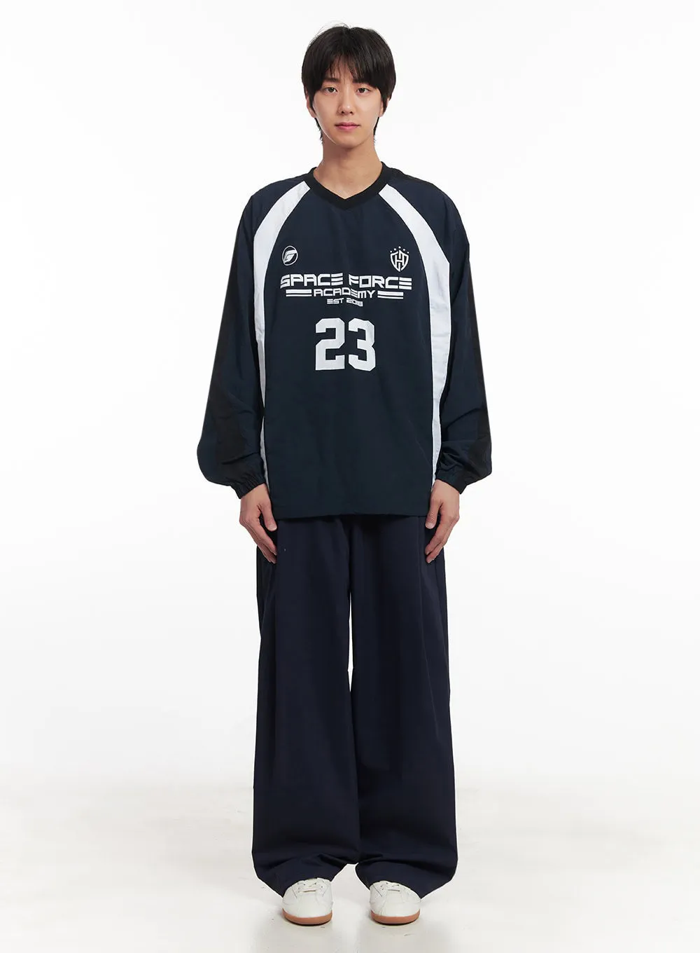 Men's Pintuck Windbreaker Sweatpants IA510