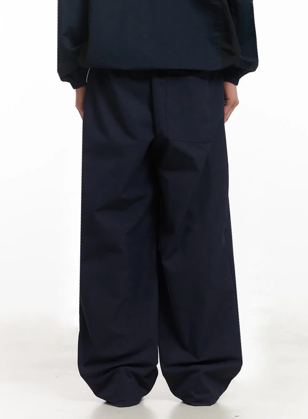 Men's Pintuck Windbreaker Sweatpants IA510