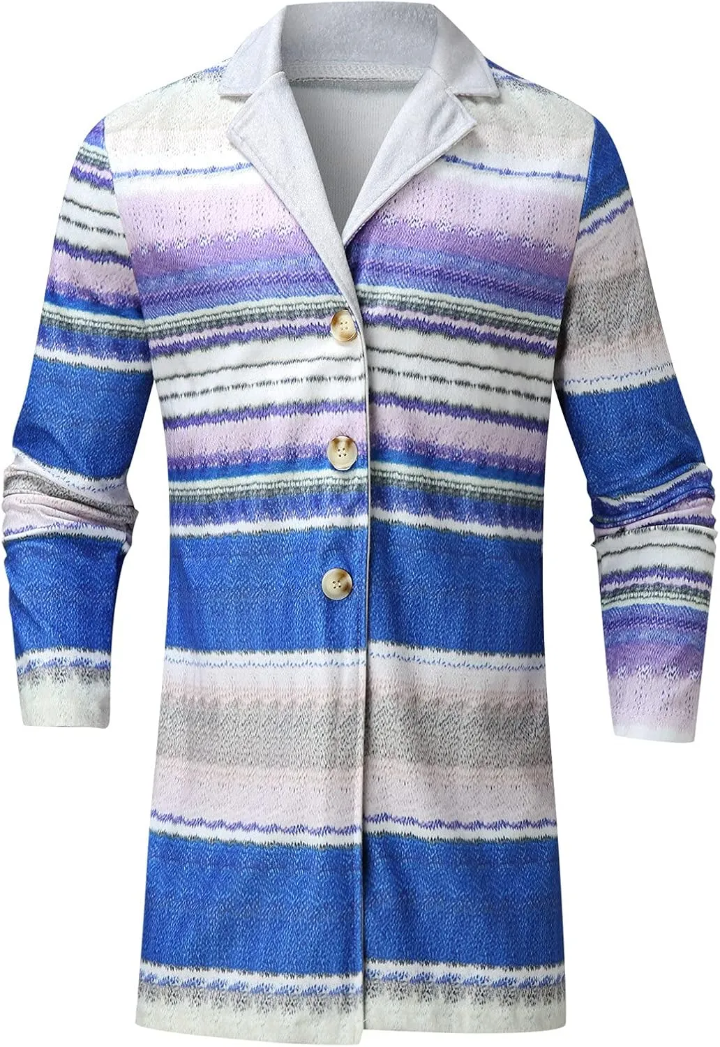 Mens Trench Coat,Winter Jacket for Men Plus Size Long Coat Men Cardigan Cute Print Windbreaker Warm Long Jacket