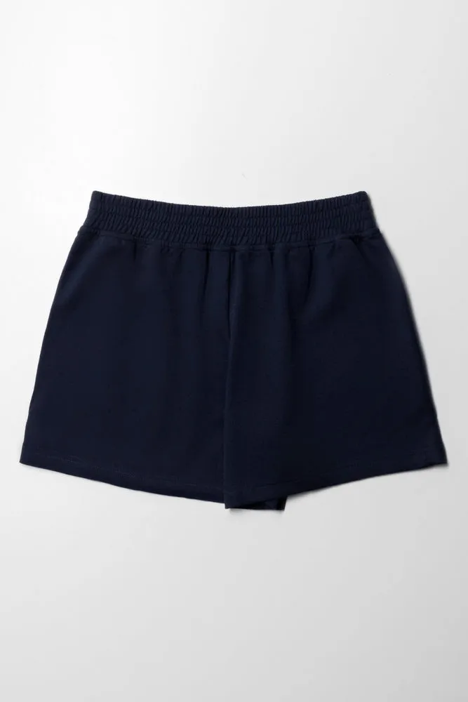 Pull On Shorts Navy