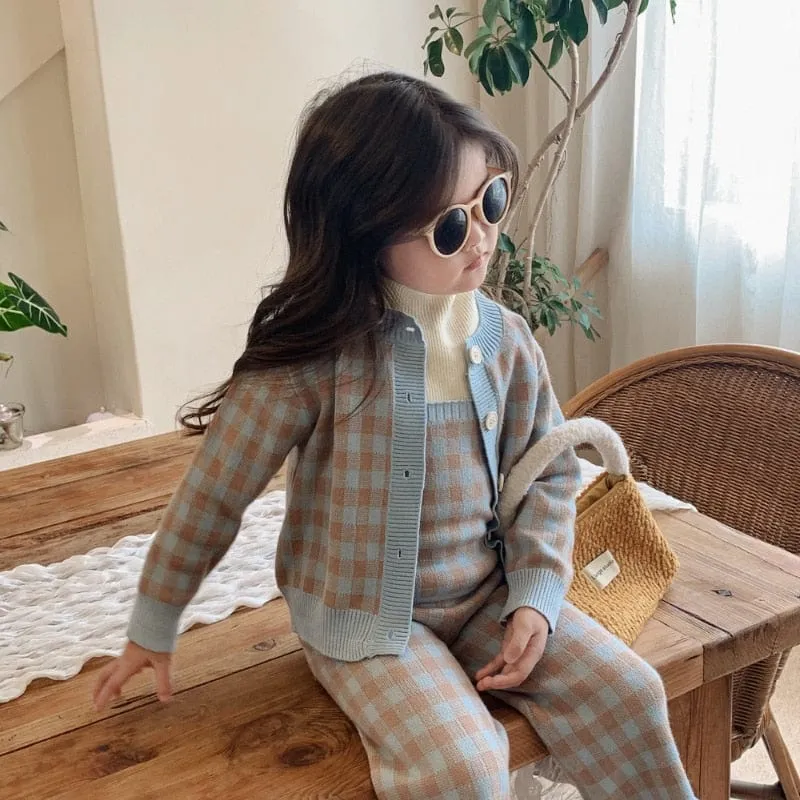 "Maeve" 3 PC Chic Sweater Knit Pants Outfit