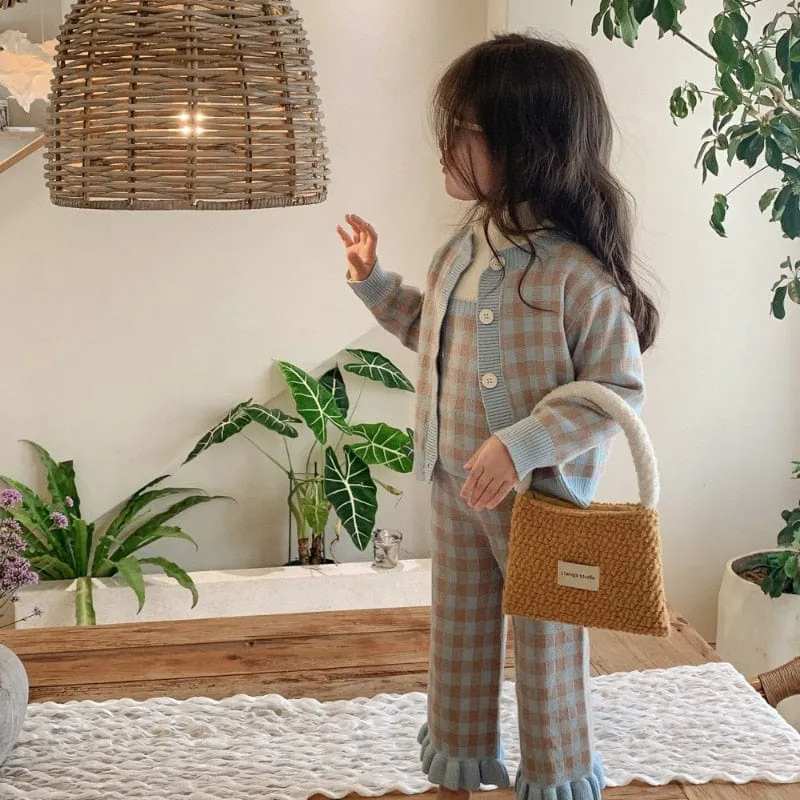 "Maeve" 3 PC Chic Sweater Knit Pants Outfit