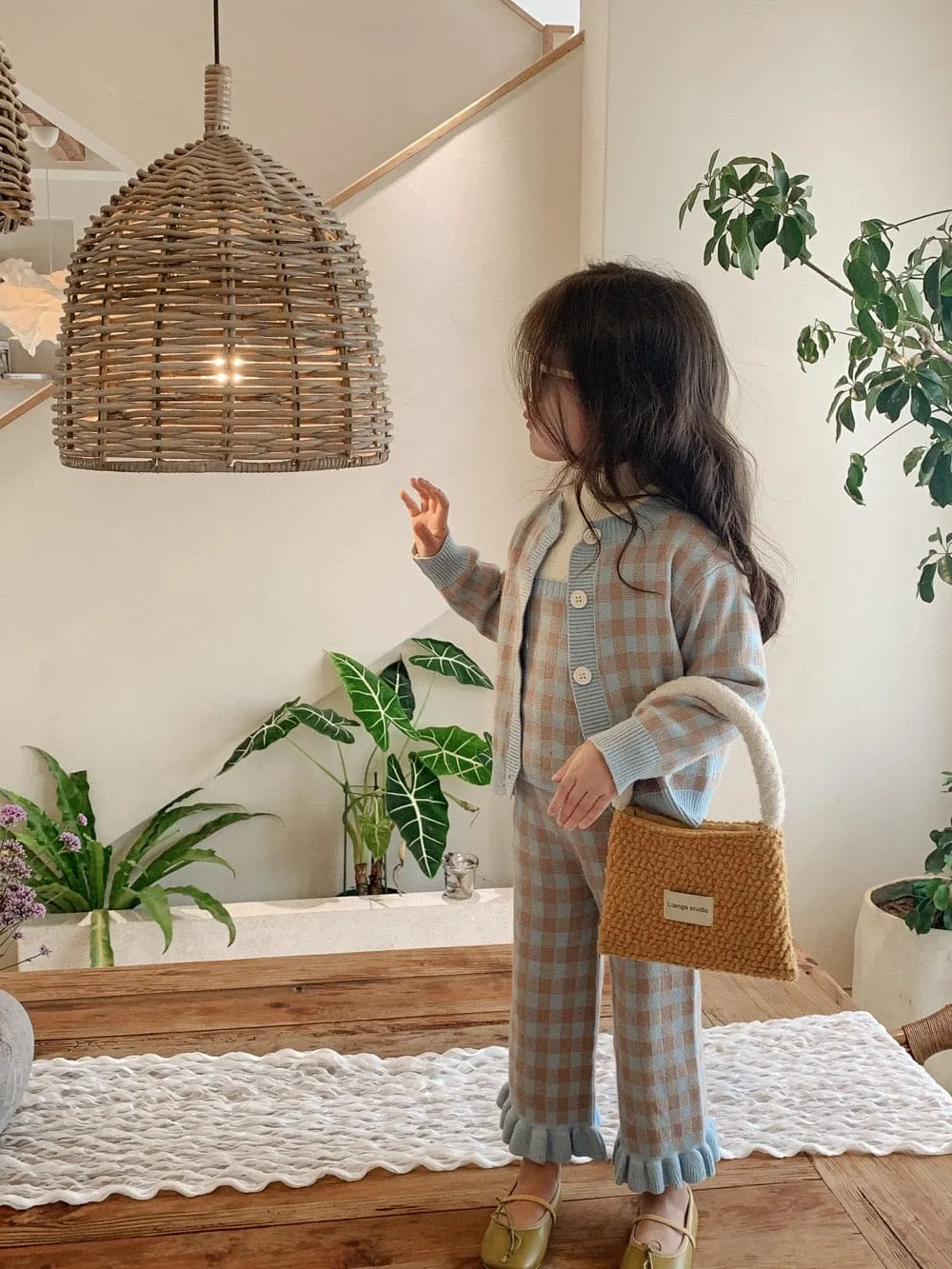 "Maeve" 3 PC Chic Sweater Knit Pants Outfit