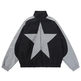 Star Windbreaker Jacket