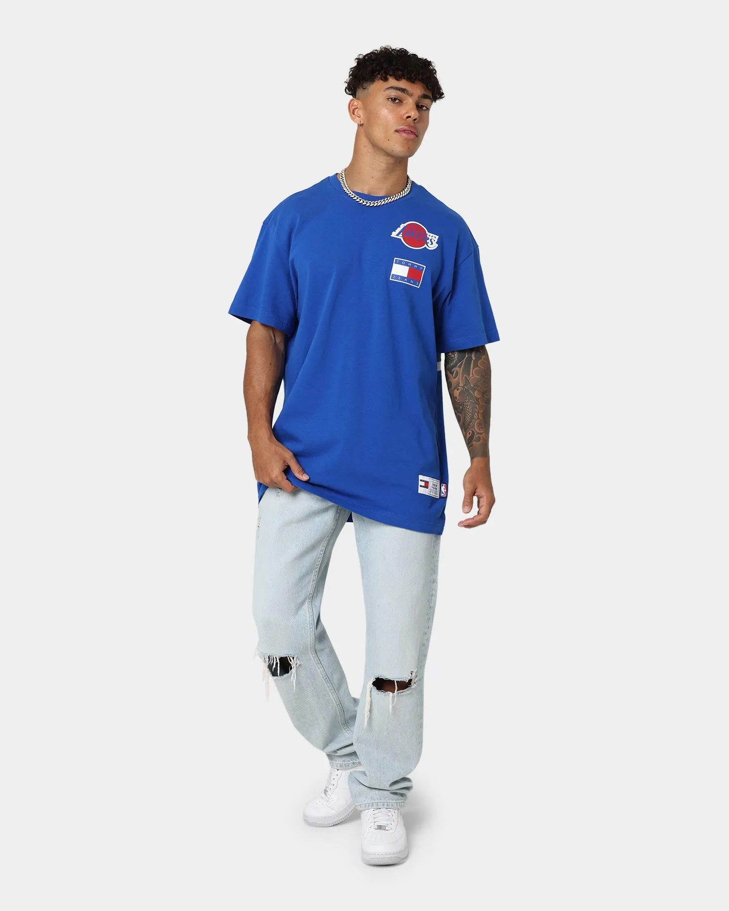 Tommy Jeans Tommy Jeans X NBA Los Angeles Lakers M1 T-Shirt Regal Blue