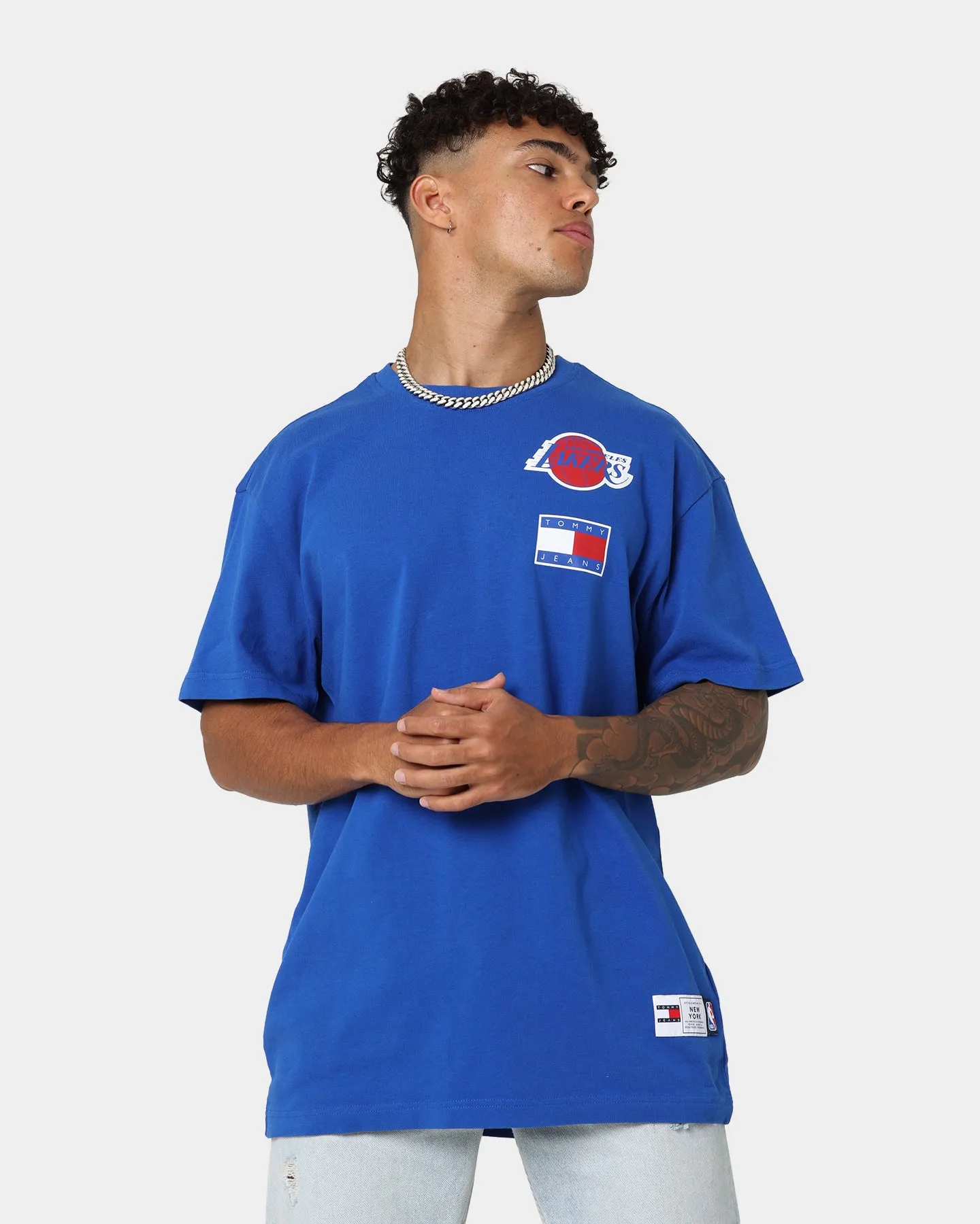 Tommy Jeans Tommy Jeans X NBA Los Angeles Lakers M1 T-Shirt Regal Blue