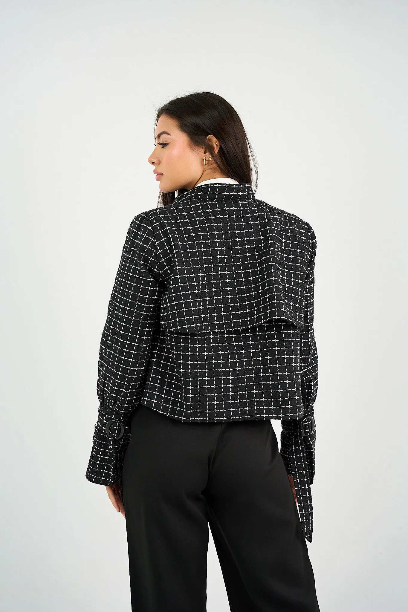 Trench Jacket - Tweed