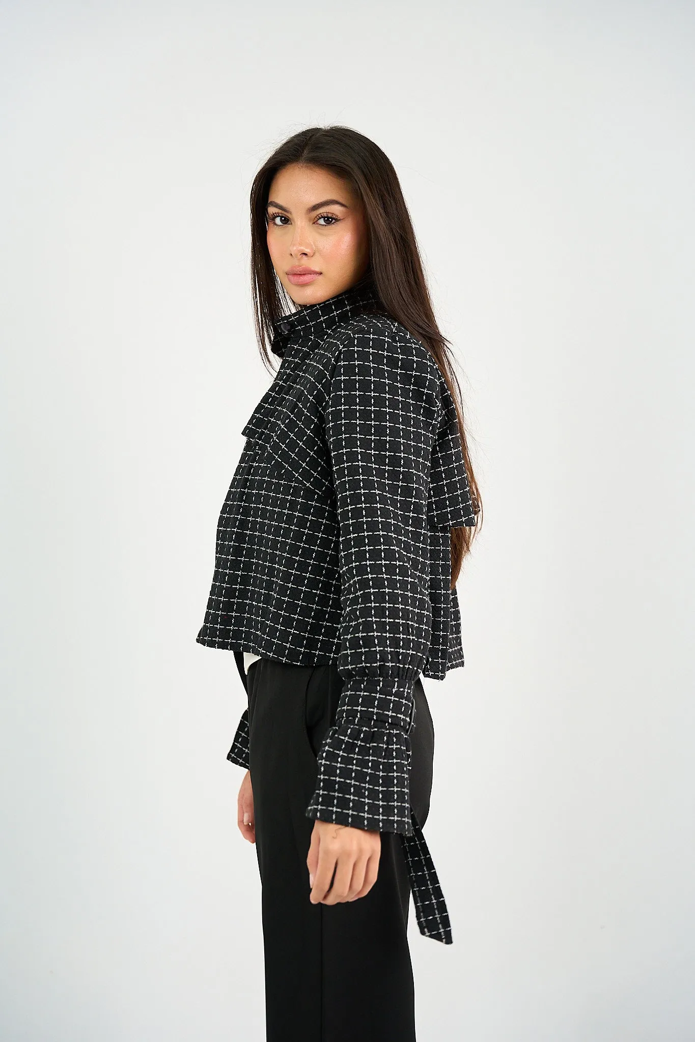 Trench Jacket - Tweed
