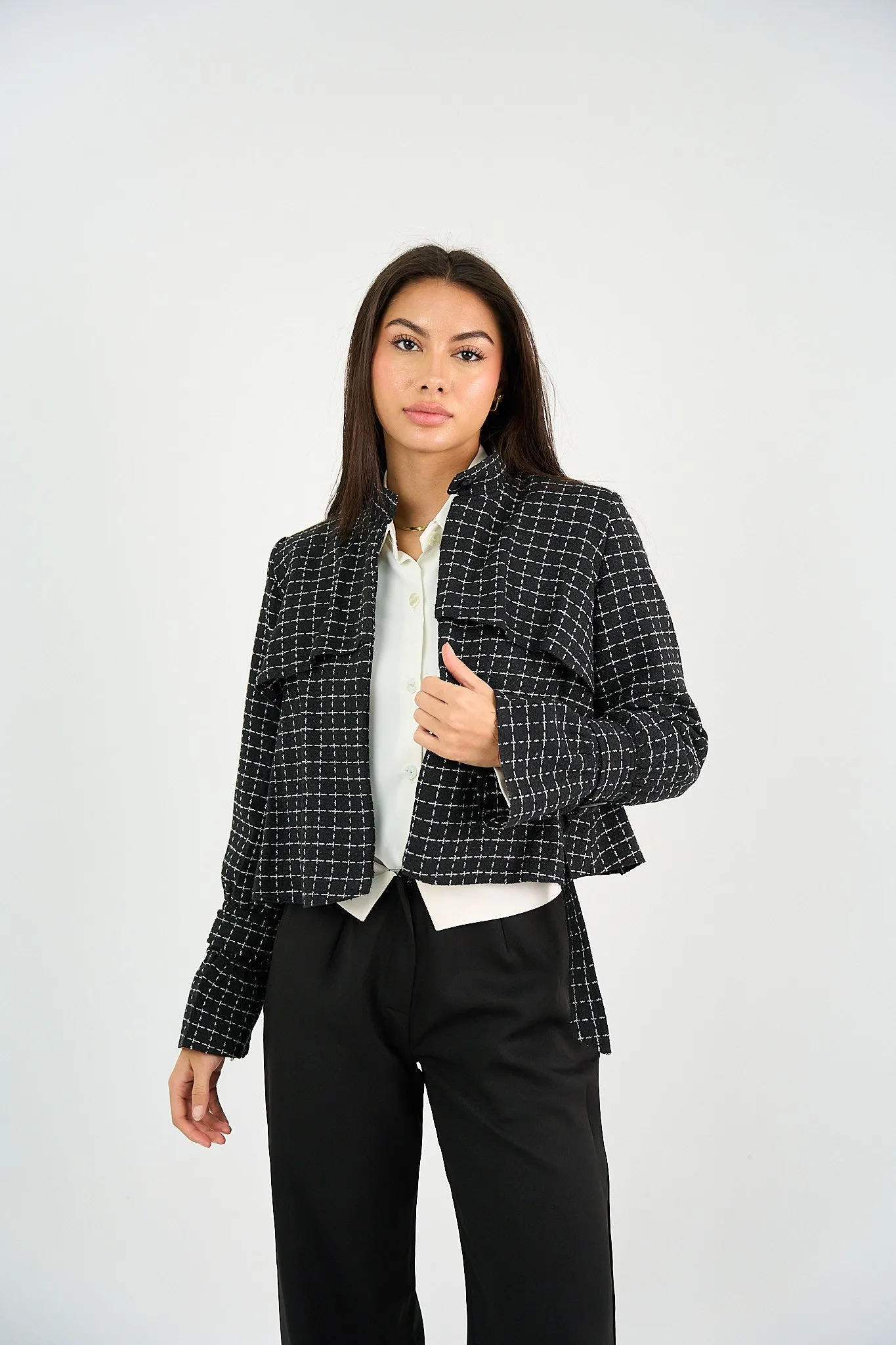 Trench Jacket - Tweed