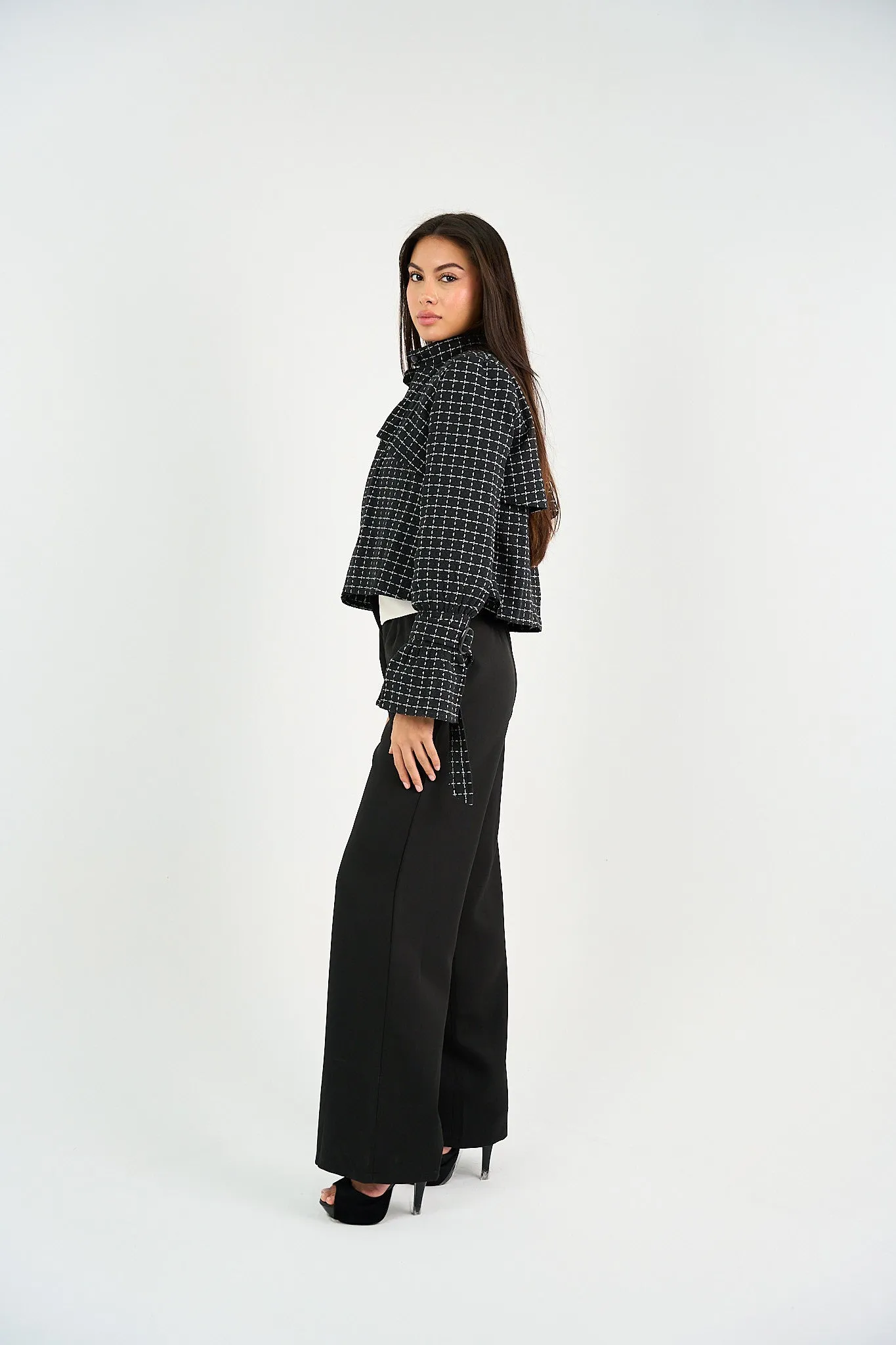 Trench Jacket - Tweed