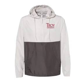 Troy University Lightweight Windbreaker Pullover Jacket