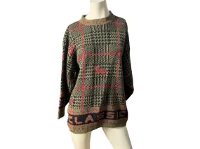 Vintage 80's oversized sweater M Renaissance