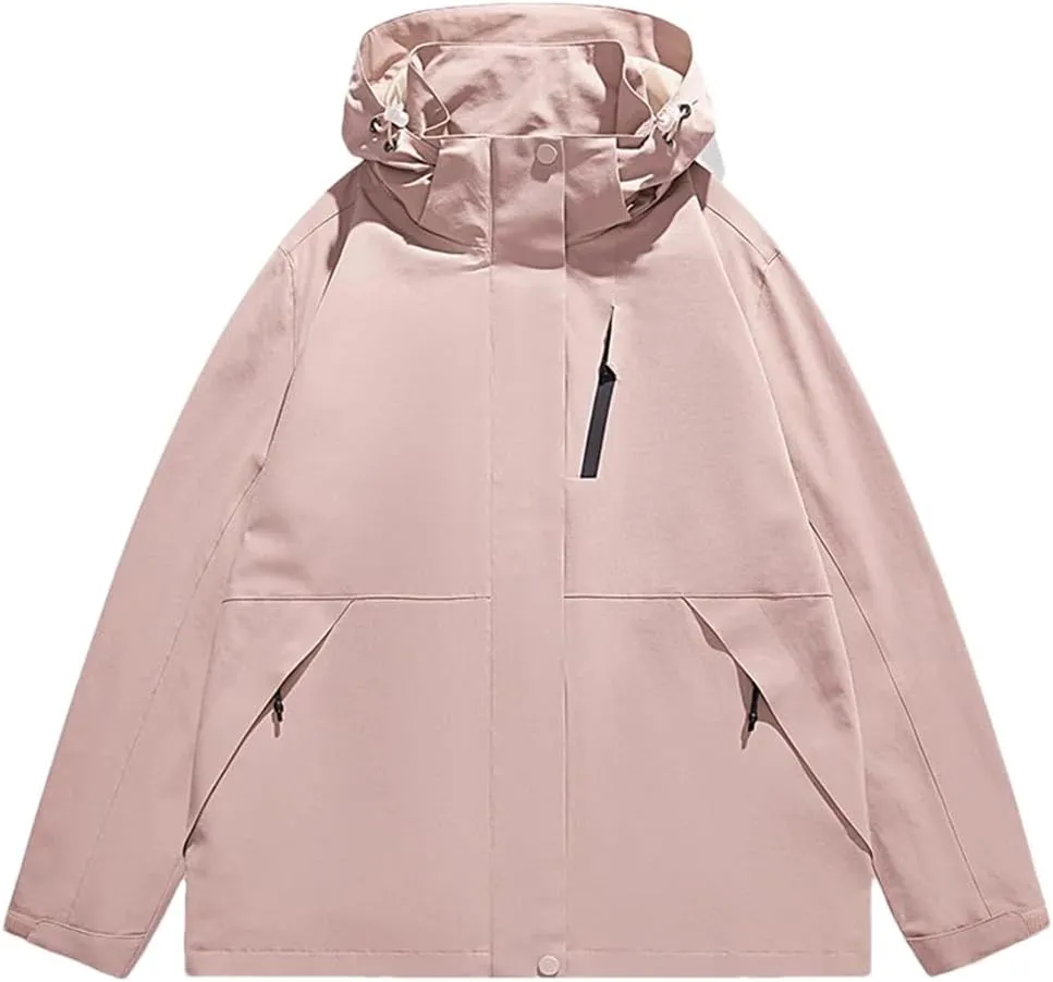 Vsadsau Korean Hooded Jacket Men‘S Bomber Jacket Streetwear Loose Cargo Jacket Men Casual Jacket