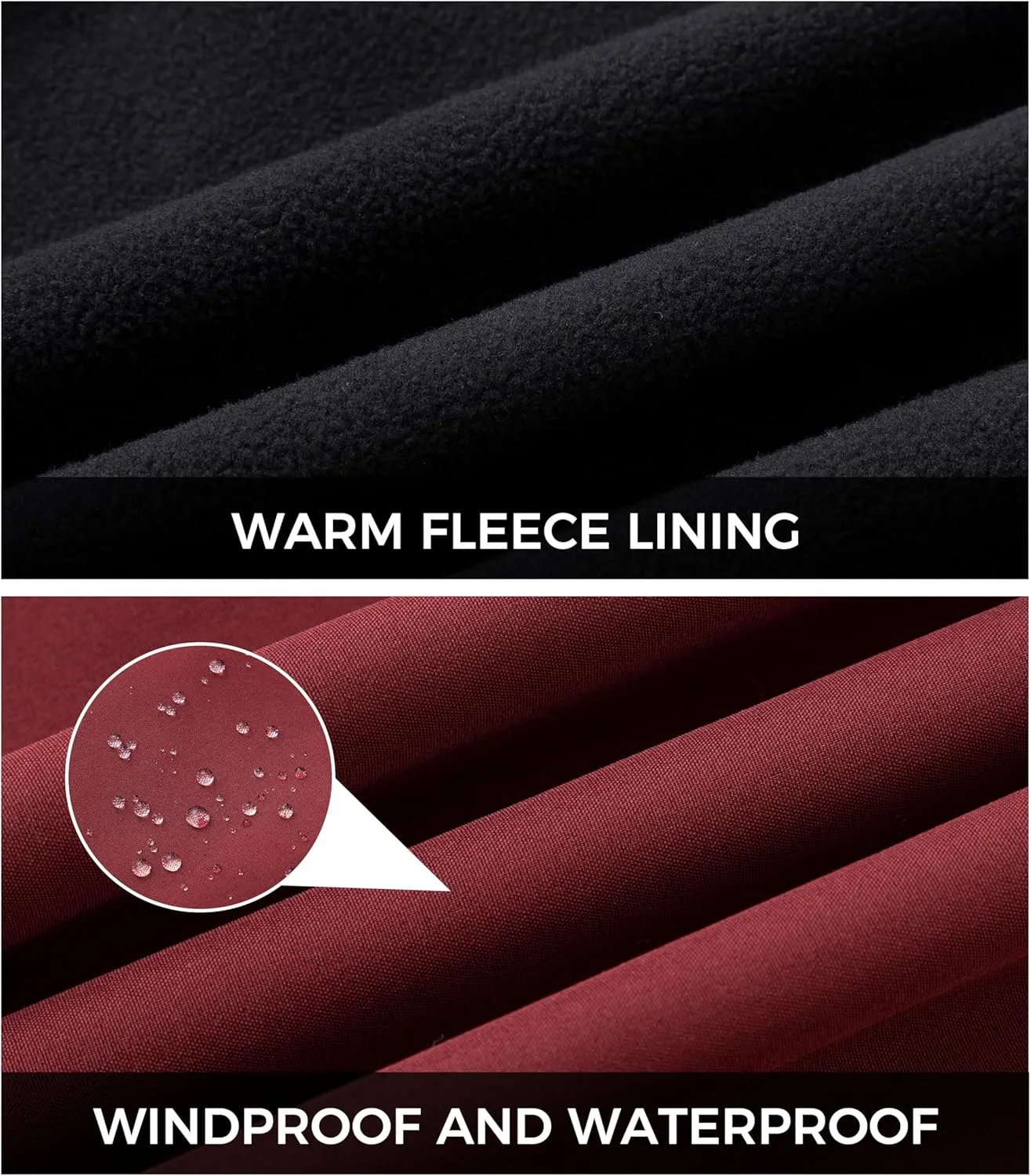 wantdo Women's Fleece Lined Jacket Softshell Jacket Lightweight Insulated Jacket