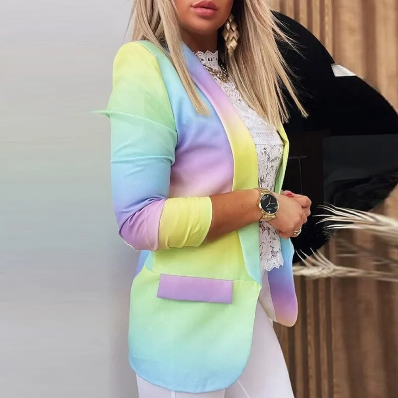 Wenkouban Women Sexy Long Sleeve Solid Color Jacket 2023 Autumn Elegant Turn-Down Collar Tops Office Lady Winter Slim Cardigan Outerwear