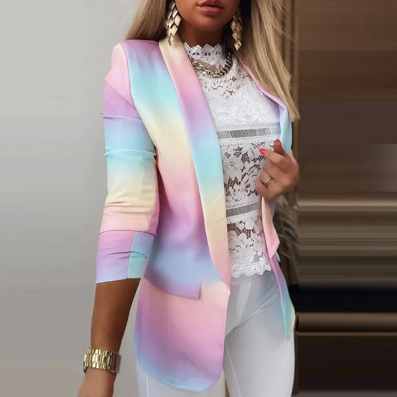 Wenkouban Women Sexy Long Sleeve Solid Color Jacket 2023 Autumn Elegant Turn-Down Collar Tops Office Lady Winter Slim Cardigan Outerwear