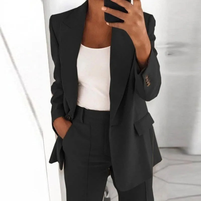 Wenkouban Women Sexy Long Sleeve Solid Color Jacket 2023 Autumn Elegant Turn-Down Collar Tops Office Lady Winter Slim Cardigan Outerwear