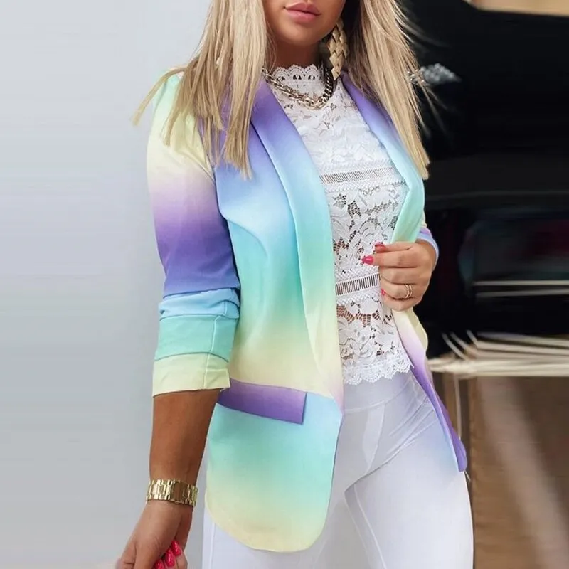 Wenkouban Women Sexy Long Sleeve Solid Color Jacket 2023 Autumn Elegant Turn-Down Collar Tops Office Lady Winter Slim Cardigan Outerwear