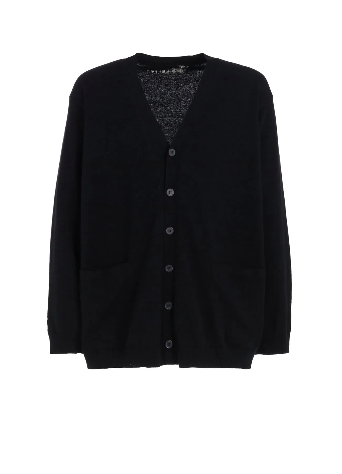 Y's for men INTERSIA LOGO CARDIGAN
