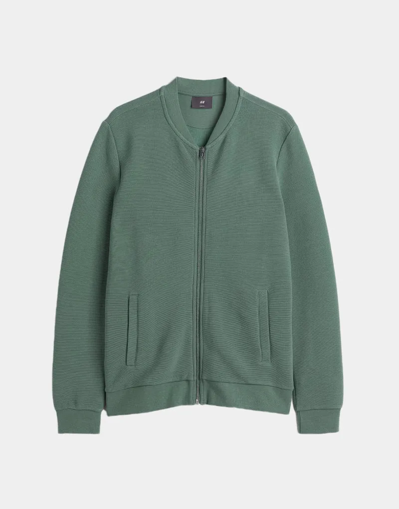 Zipped cardigan